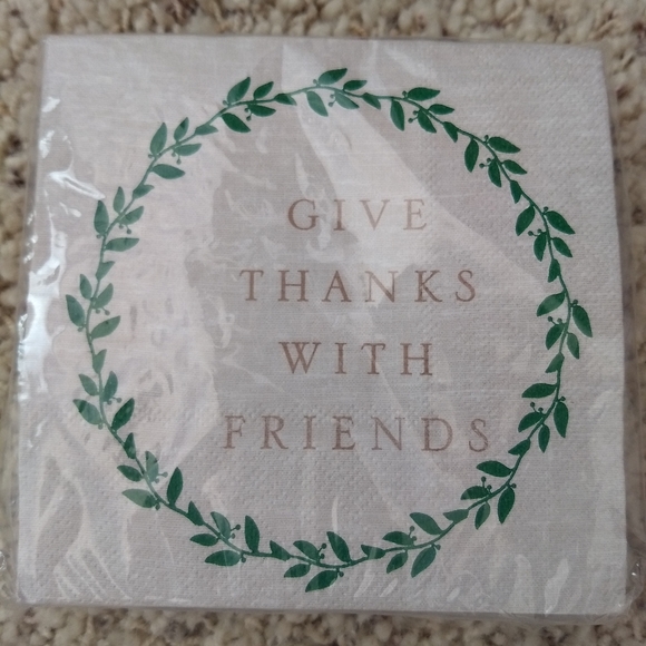 Gather & Give Thanks Tea Towel/Napkin Bundle - Picture 3 of 5